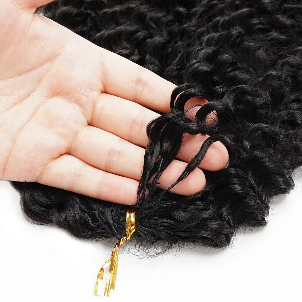 New Seamless Feather Crochet Hair Extensions – Realistic Feather Crochet Braiding Extensions - Image 4