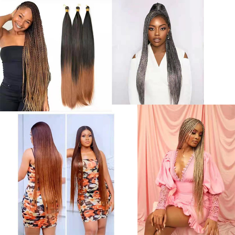 Bone Straight Hair 18in 150g in Stock Born Straight Silky Hair Straight Strands - Image 5