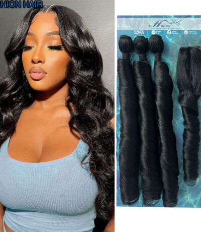 Fashion Hair Cross-Border Scalp Hair Bundle Hair Curtain Hair Extensions African Wig French Curls W