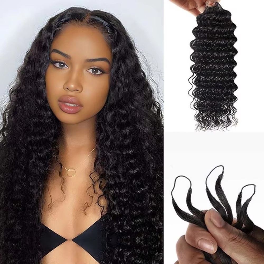 New Seamless Feather Crochet Hair Extensions – Realistic Feather Crochet Braiding Extensions